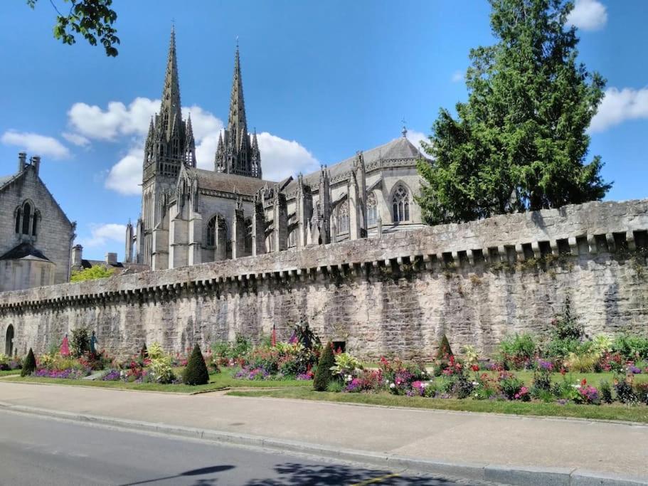 Quimper Hyper Centre T2 Balcon Lumineux Calme Apartamento Exterior foto